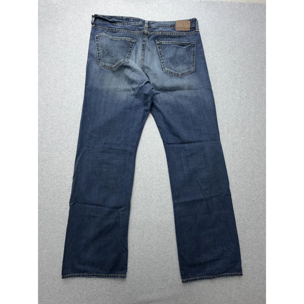 AG Adriano Goldschmied The Hero Jeans Mens 36x32 Medium Wash Relaxed Straight